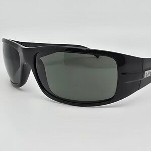 Ray-Ban RB4057 601/58 Black Frame Polarized G15 Green Glass Lens Sunglasses 61mm